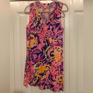 Lilly Pulitzer floral dress size medium
